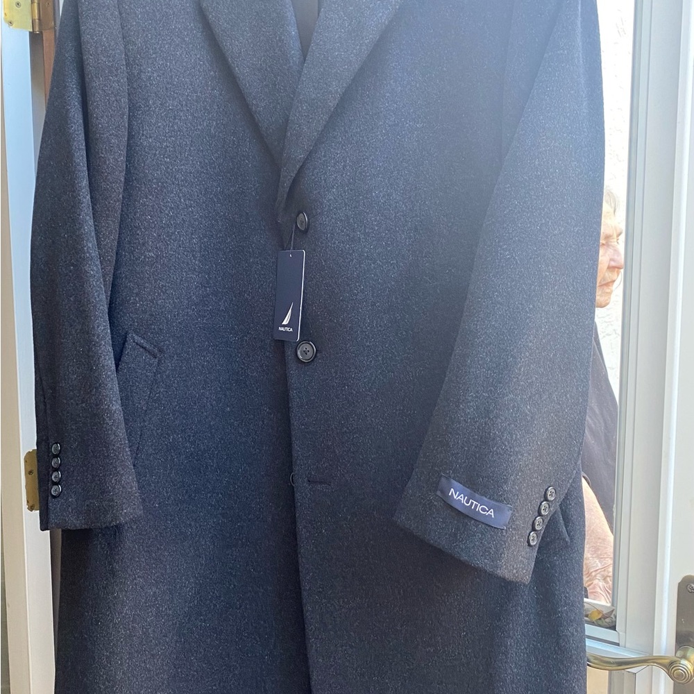 Wool topcoat
